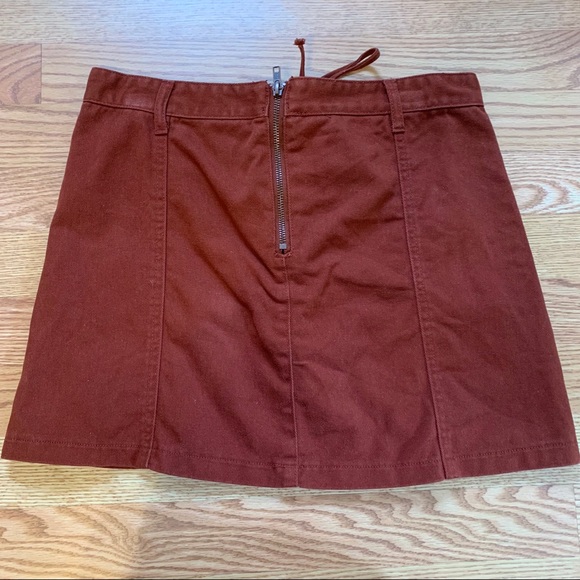 Lace Up Mini Skirt - Picture 3 of 4